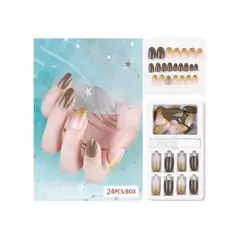 GENERICO - Uñas Press On Manicura Kit Uñas Postizas Color 11