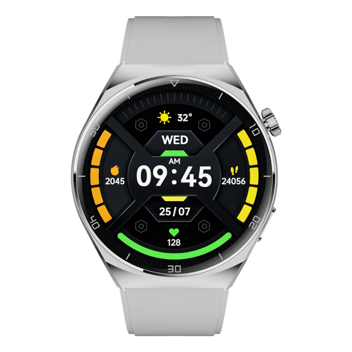 AIWA - Smartwatch Reloj Inteligente Aiwatch Pantalla IPS Gris