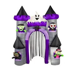 GENERICO - DECO CASTILLO HALLOWEEN INFLABLE LED 270CM