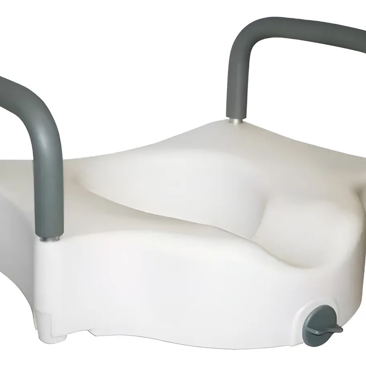 GENERICO - Alza Baño Wc Con Apoya Brazos,  Blanco