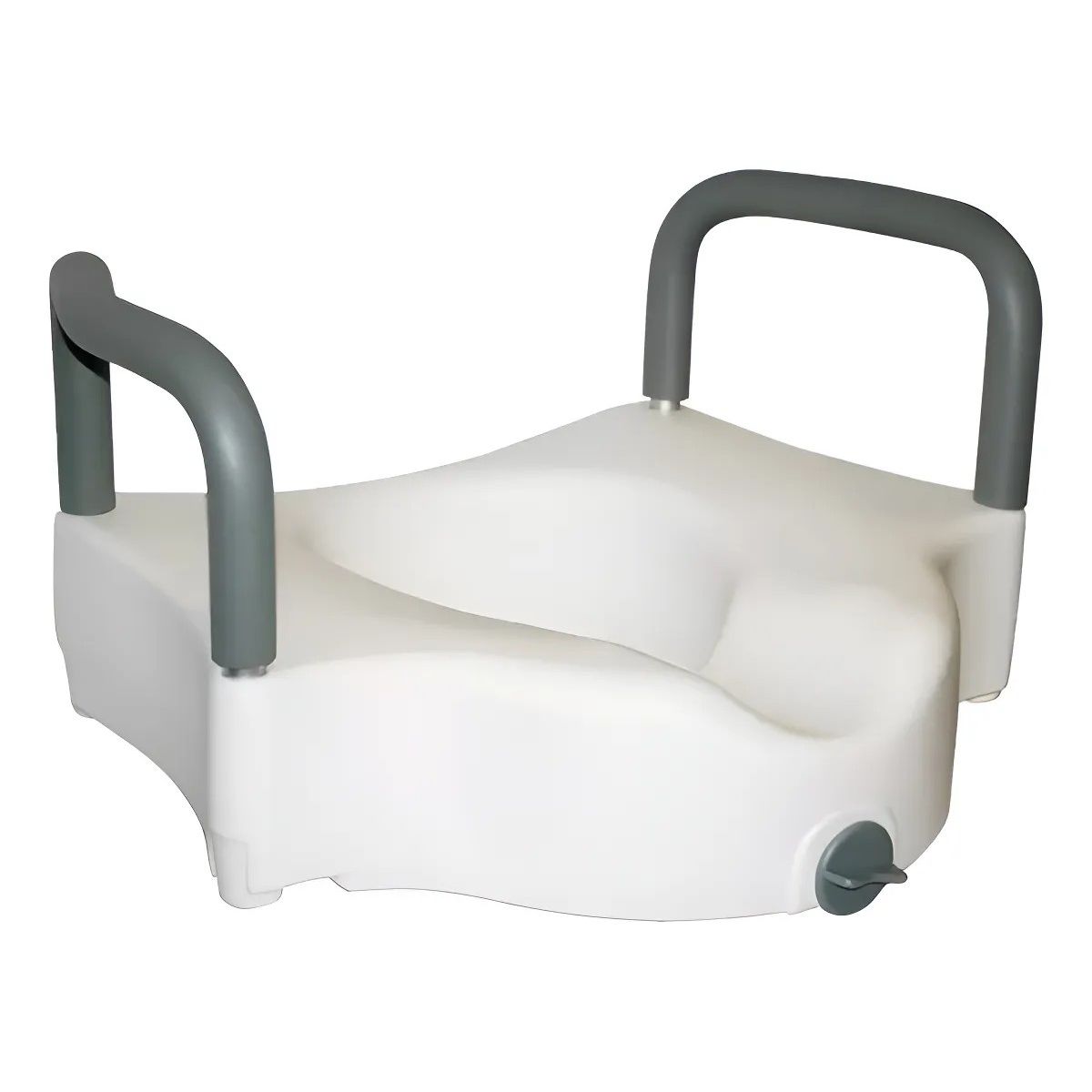 GENERICO - Alza Baño Wc Con Apoya Brazos,  Blanco