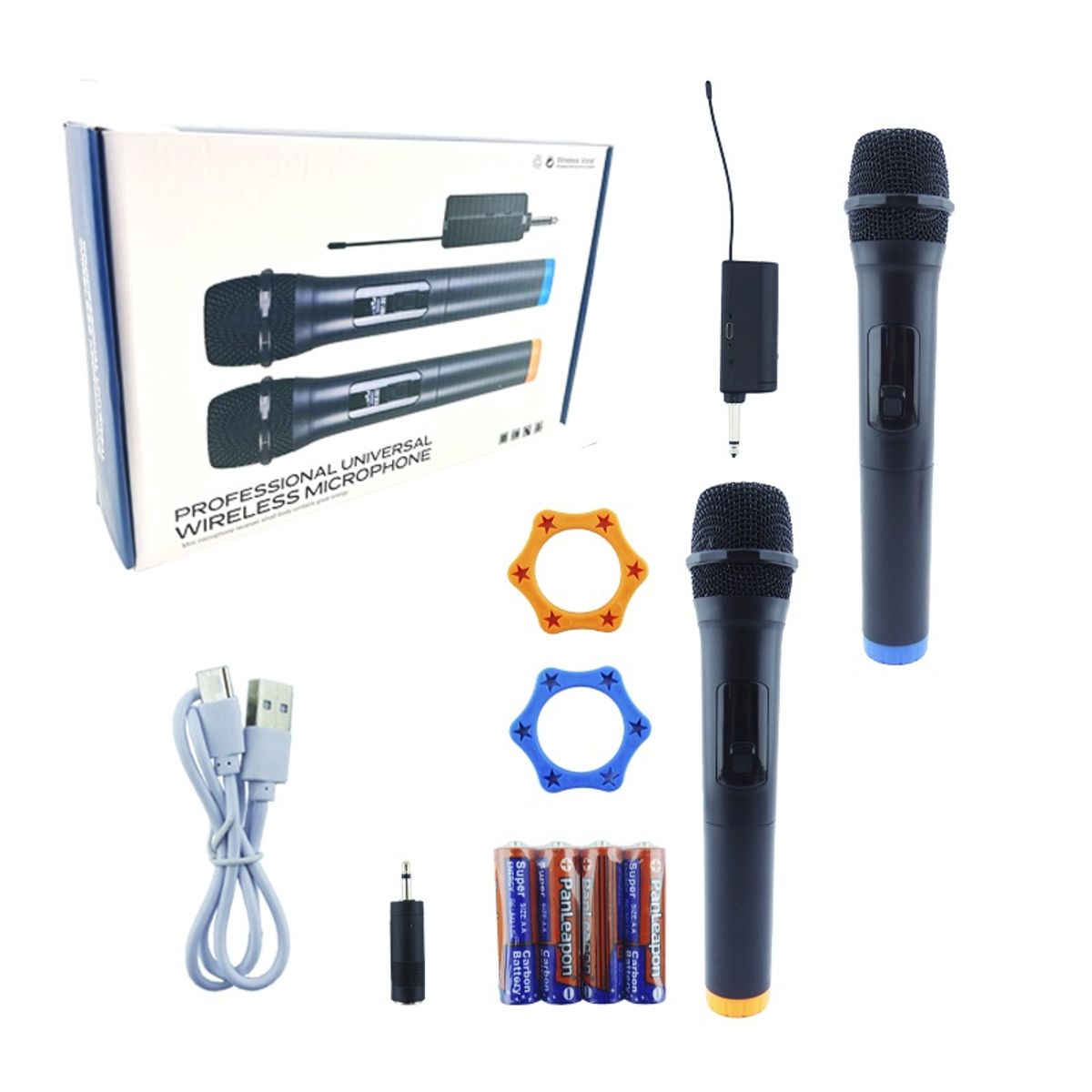 STARTECHOFFICE - Micrófono Inalámbrico Profesional 50mts Compatible Cancelación Ruido