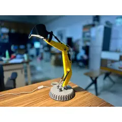 GENERICO - Lámpara Retroexcavadora 3D Diseño Industrial Decorativo