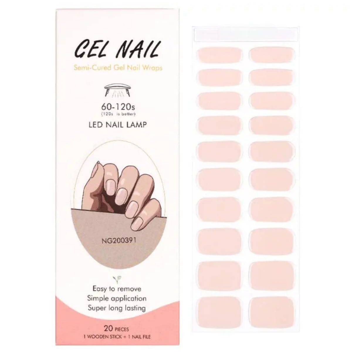 GENERICO - Uñas Gel Semi Curado Manicure Color 05
