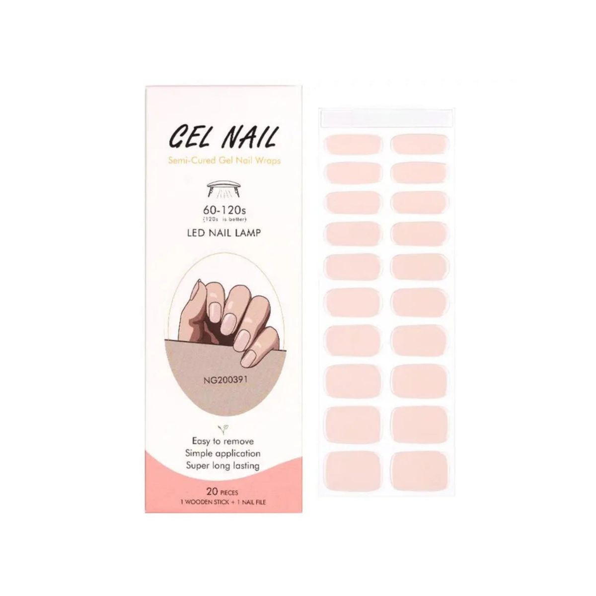 GENERICO - Uñas Gel Semi Curado Manicure Color 05