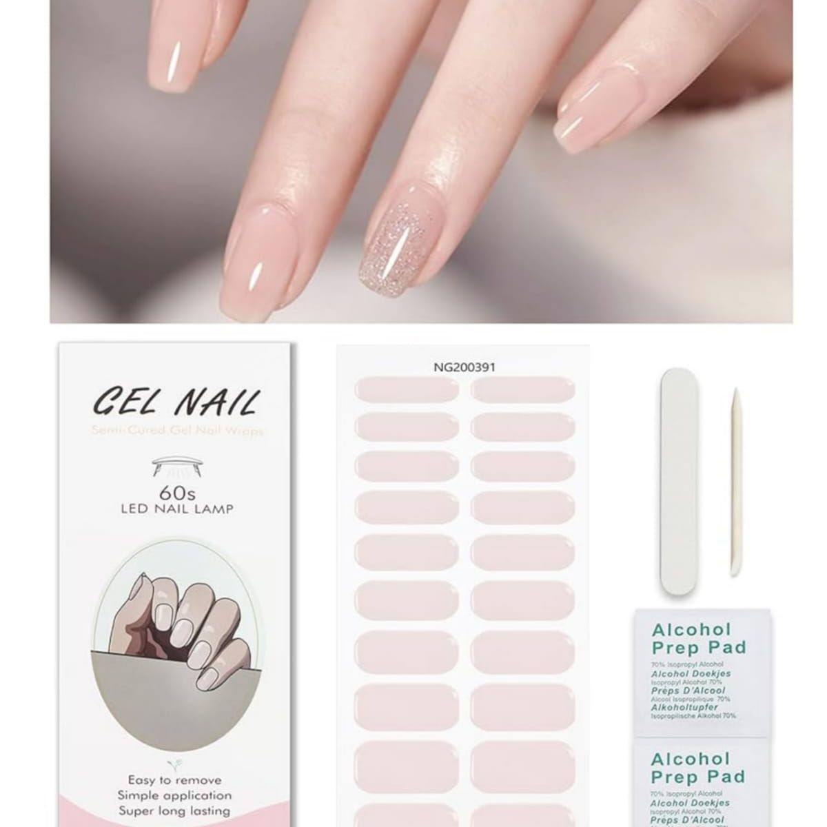GENERICO - Uñas Gel Semi Curado Manicure Color 05