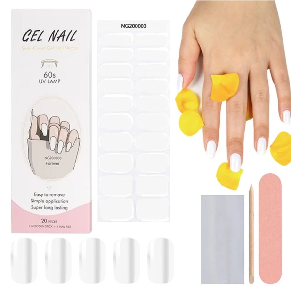 GENERICO - Uñas Gel Semi Curado Manicure Color 02