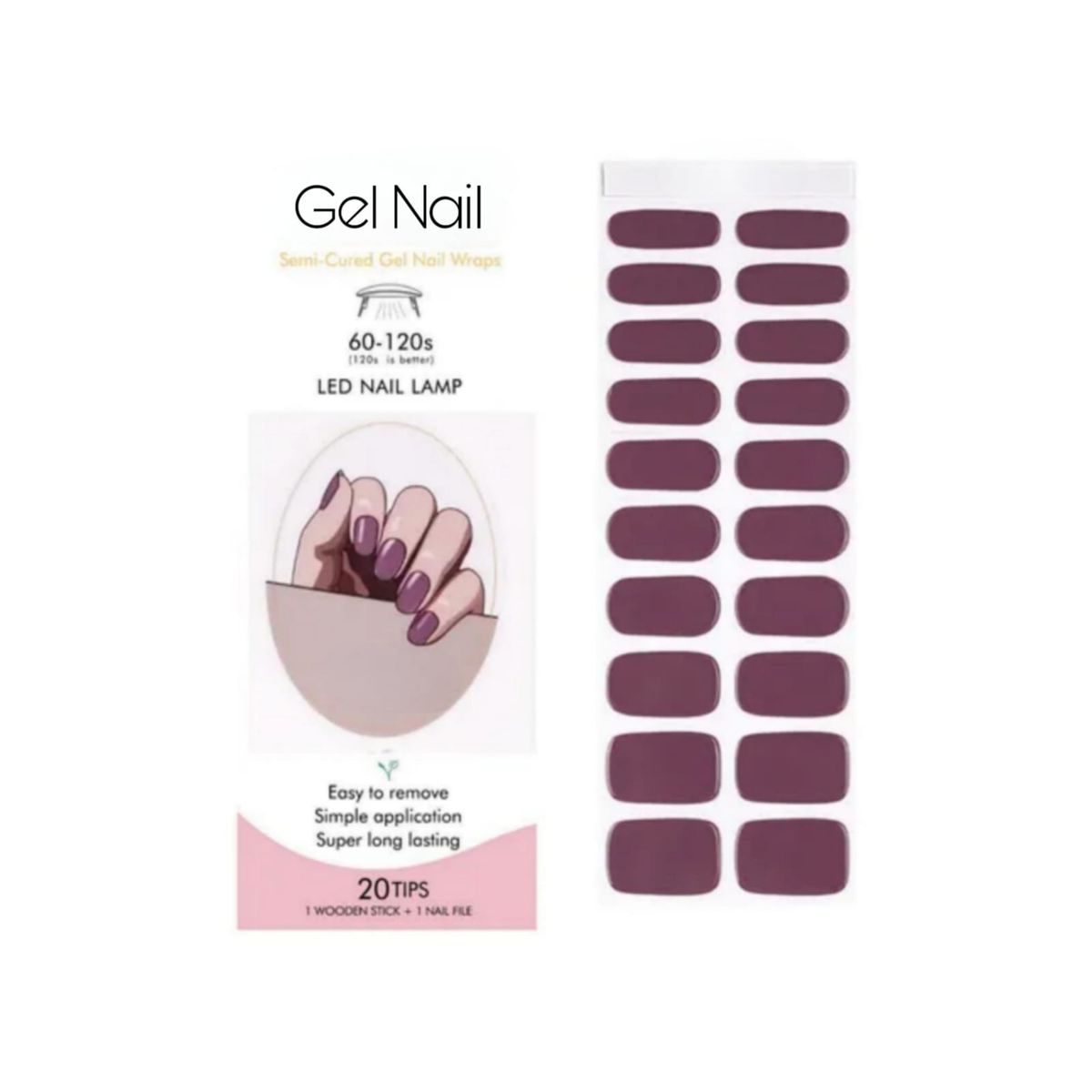 GENERICO - Uñas Gel Semi Curado Manicure Color 09