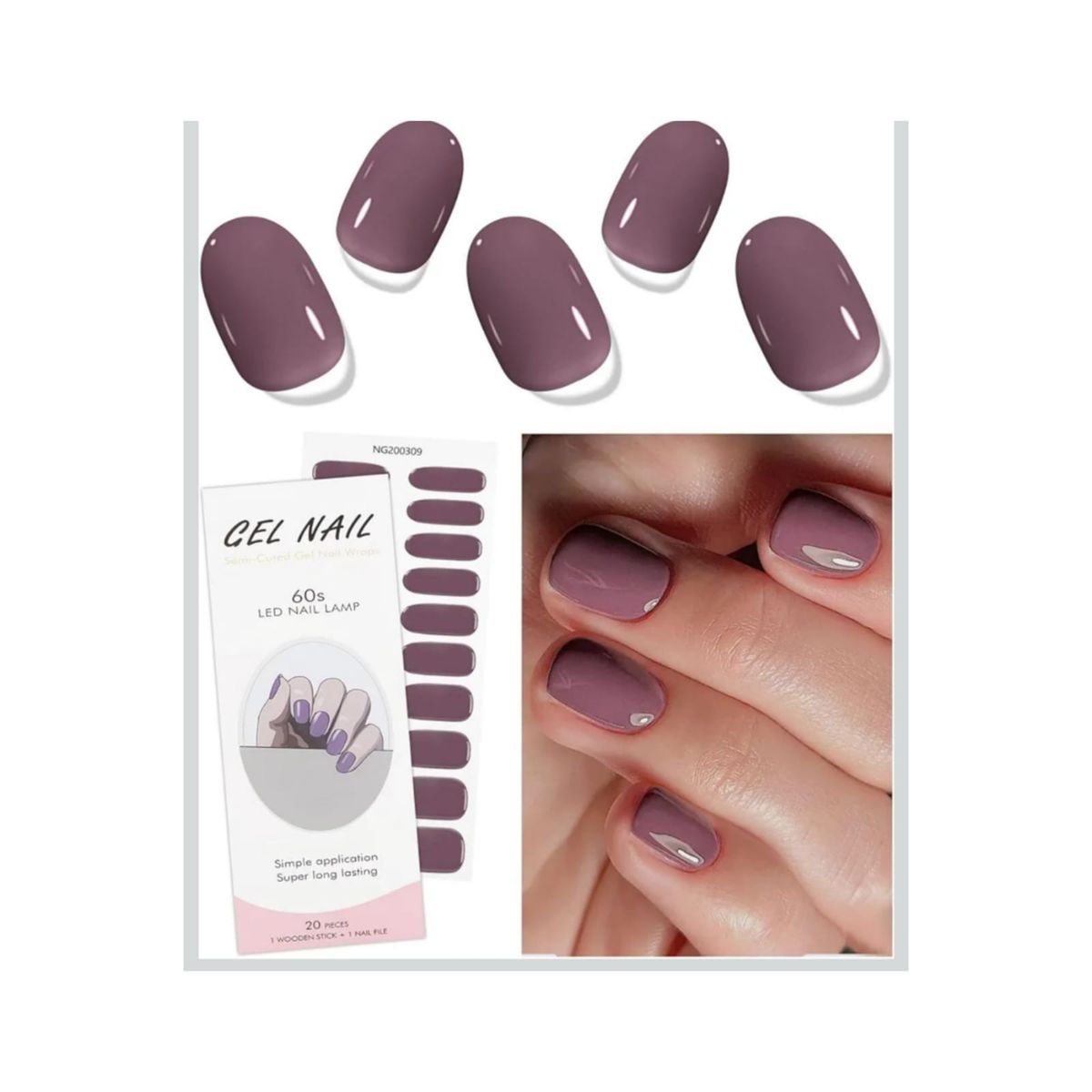 GENERICO - Uñas Gel Semi Curado Manicure Color 014
