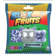 ROBLOX - 1 Mini Figura Blox Fruits De La Serie 2 Al Azar + Código