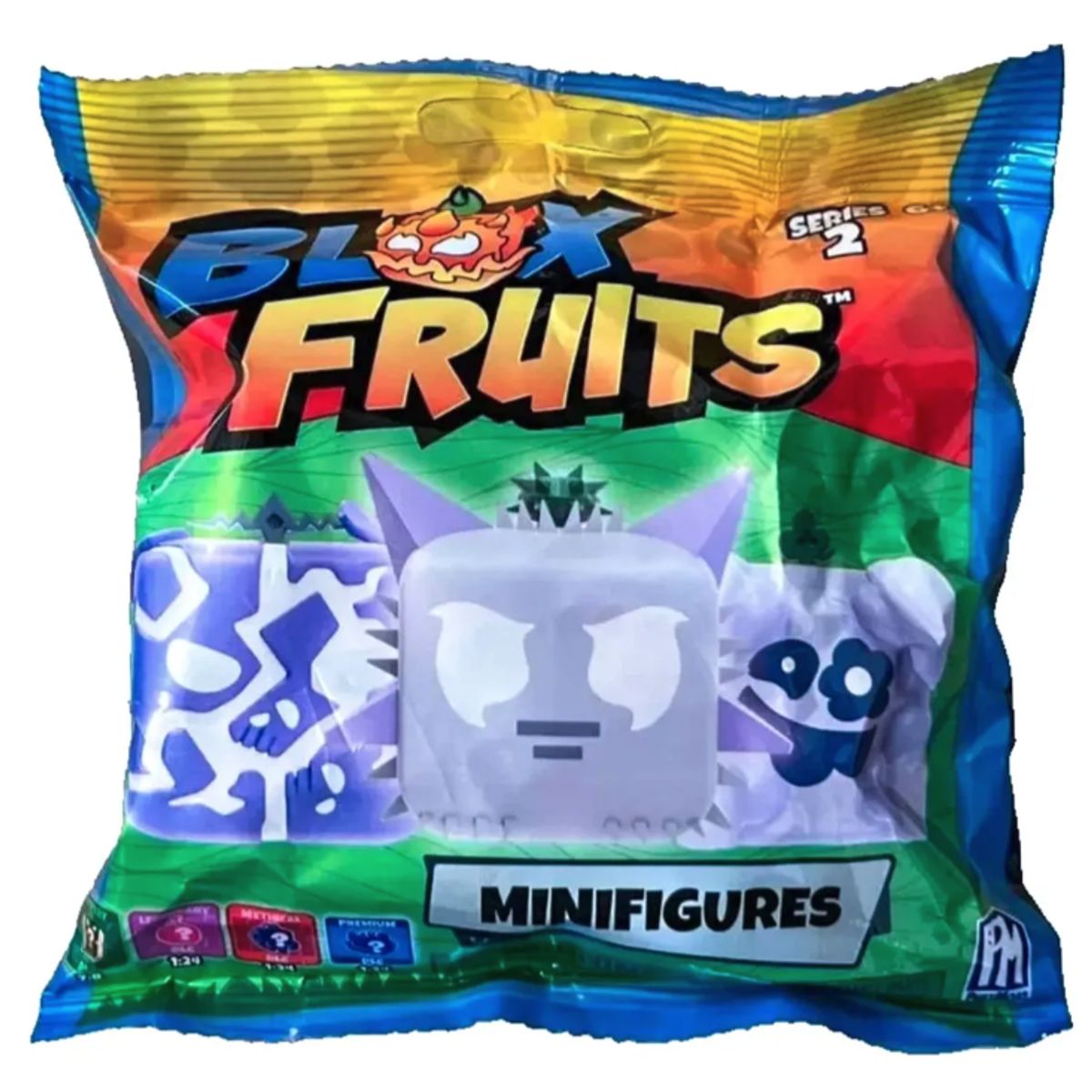ROBLOX - 1 Mini Figura Blox Fruits De La Serie 2 Al Azar + Código