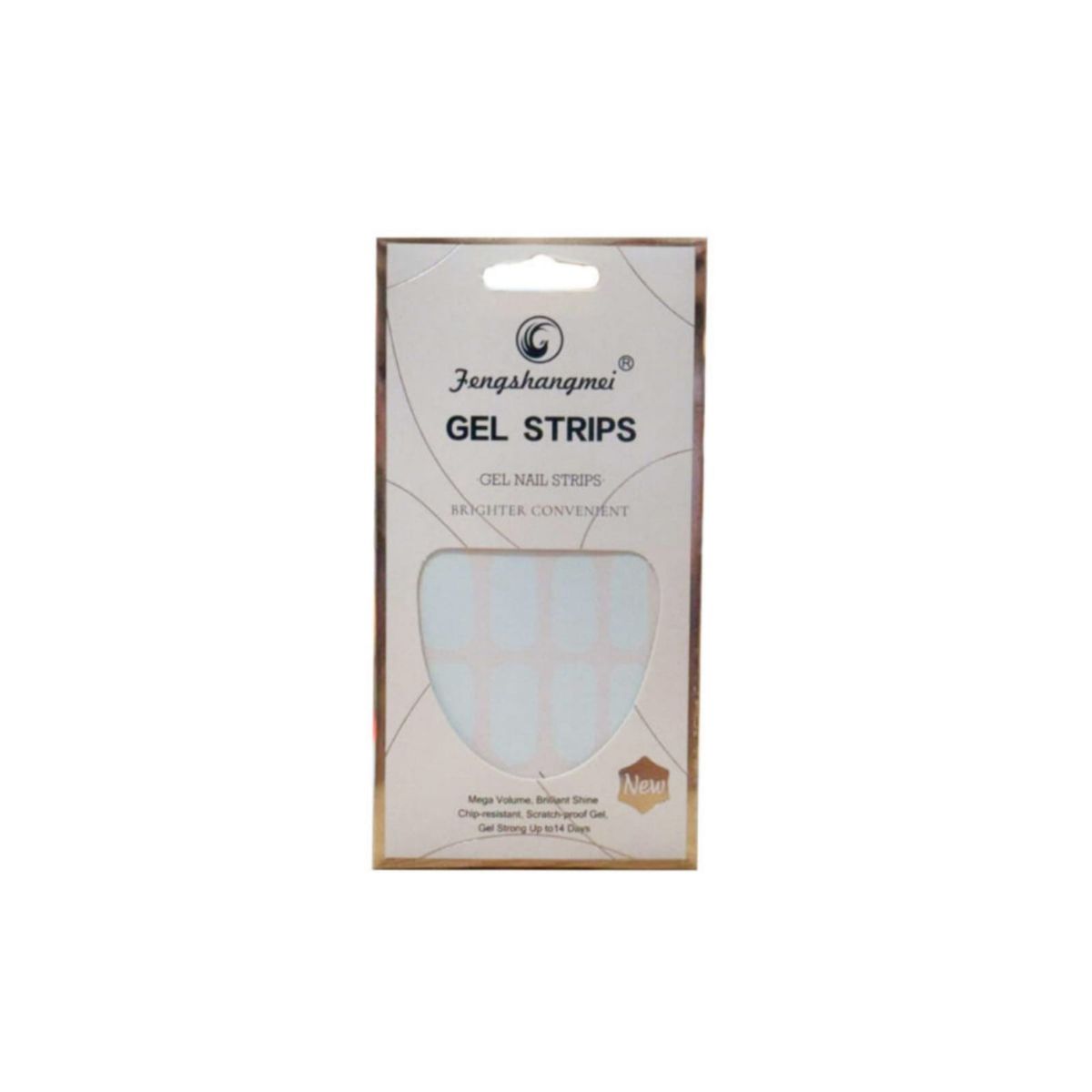 GENERICO - Uñas Gel Semi Curado Manicure Color Blanco
