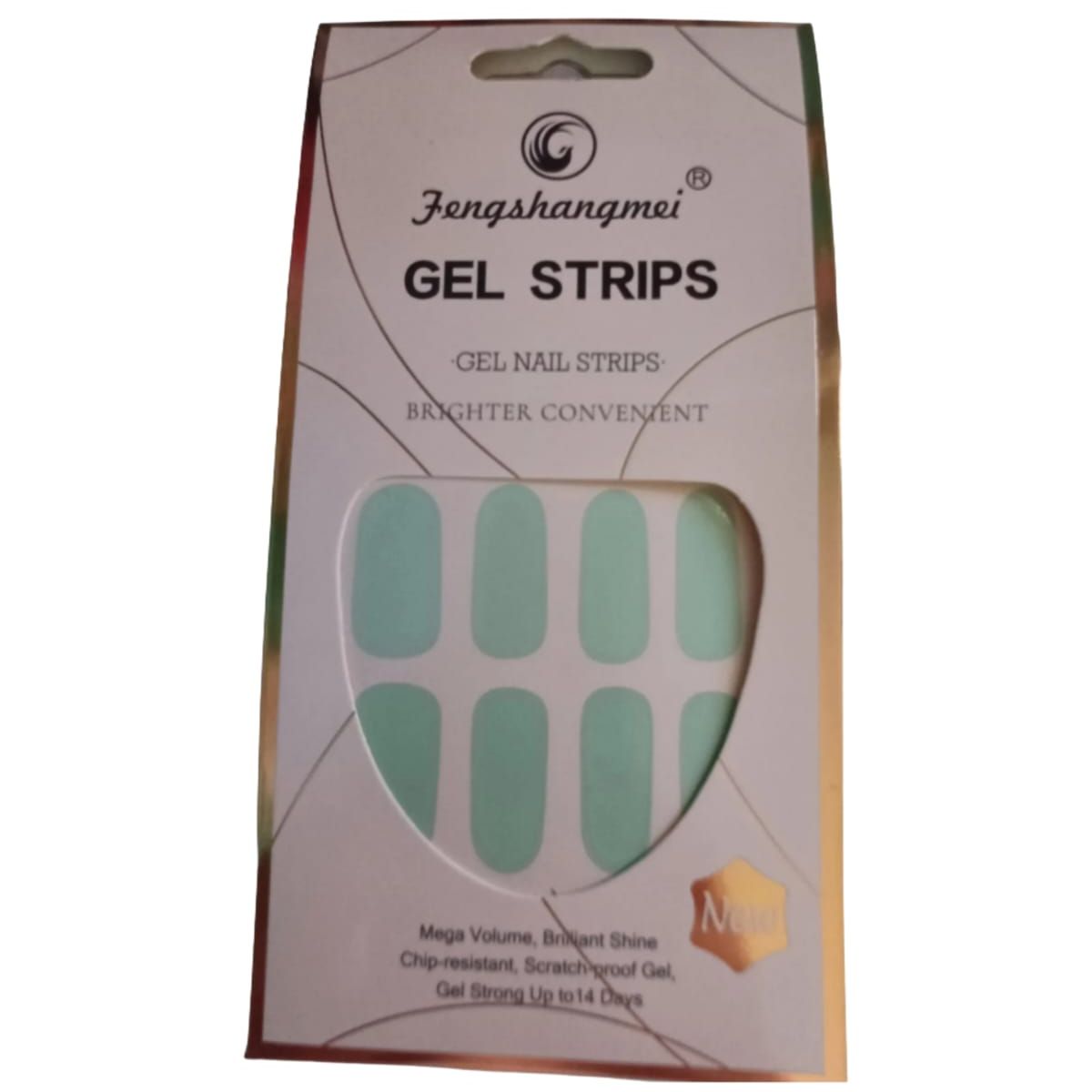 GENERICO - Uñas Gel Semi Curado Manicure Color Verde Agua