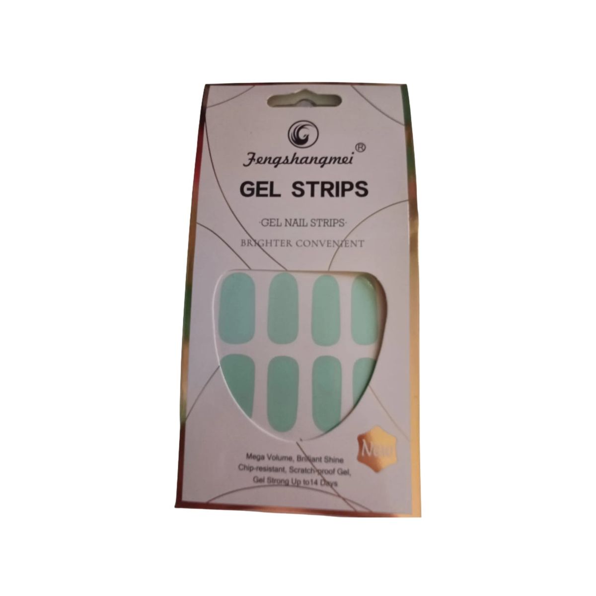 GENERICO - Uñas Gel Semi Curado Manicure Color Verde Agua