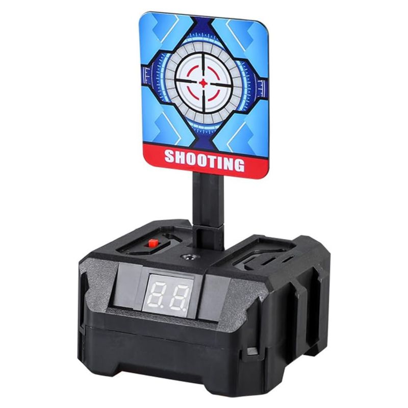 GENERICO - Blanco de Tiro Electrónico con Contador Digital para Pistolas Nerf e Hidrogel