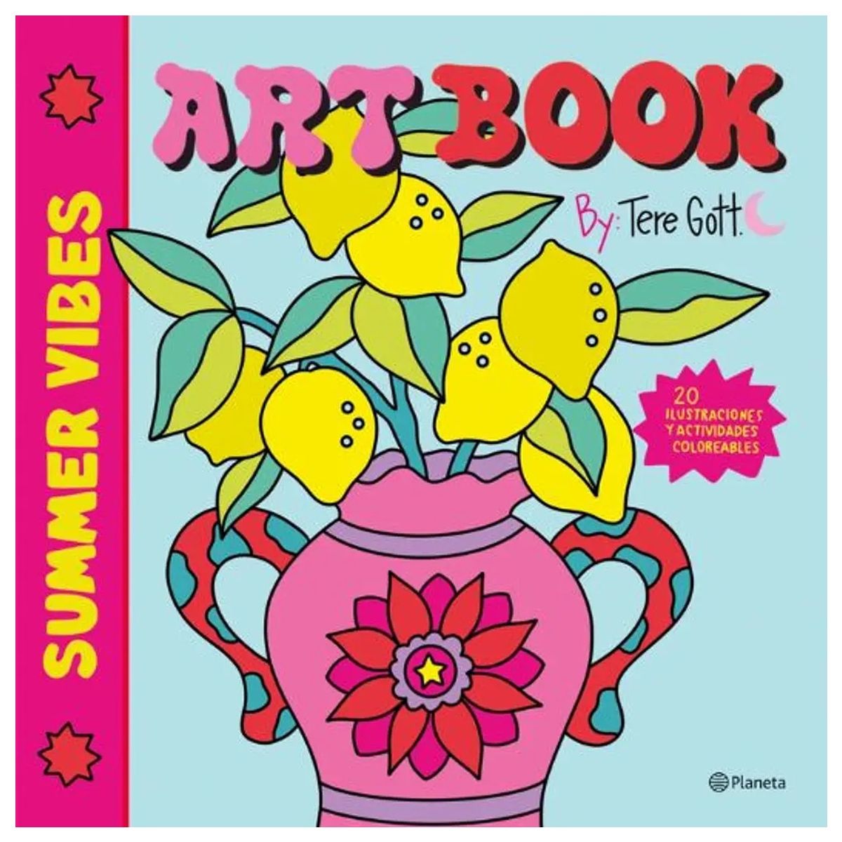 HITWAY MUSIC - ARTBOOK SUMMER VIBES TAPA BLANDA - MARÍA TERESA GOTTLIEB - LIBRO