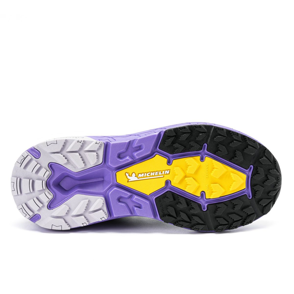 MICHELIN FOOTWEAR - Zapatilla Deportiva Trail Mujer Negro Morado Michelin Aw05