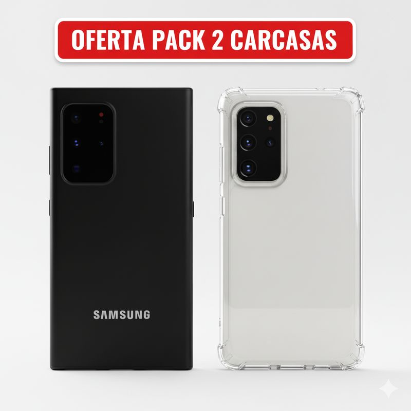 GENERICO - Carcasa de silicona para Samsung Galaxy Note 20 ultra