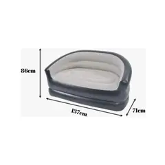 GENERICO - Mueble Inflable Para 2 Personas Color Azul