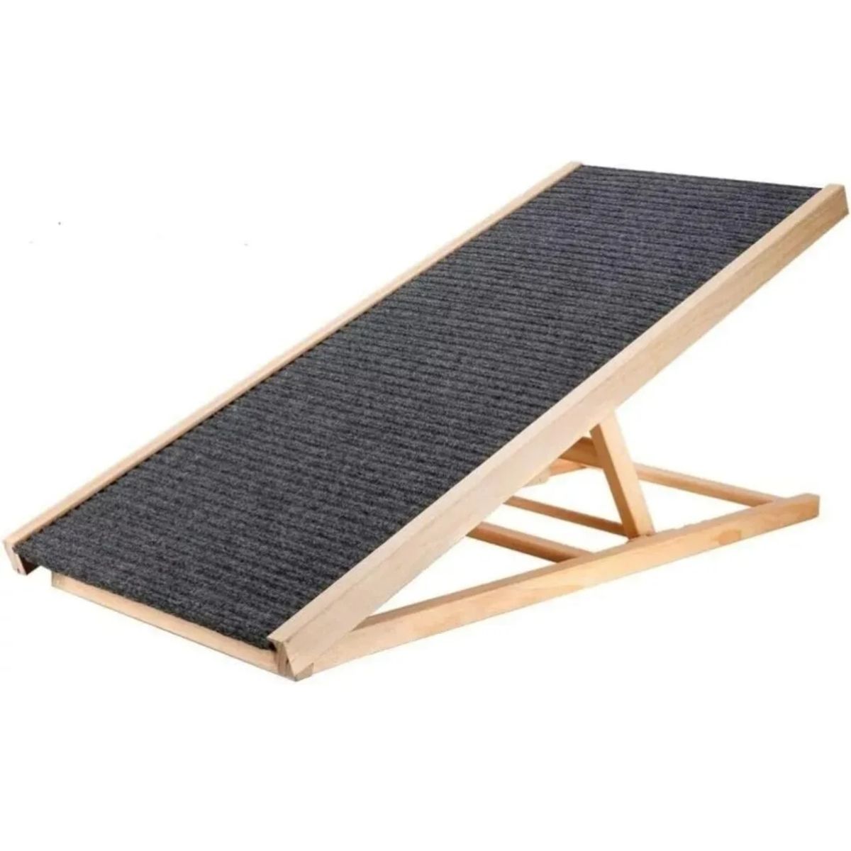 GENERICO - Rampa Antideslizante Ajustable para Mascotas 100x40x50cm