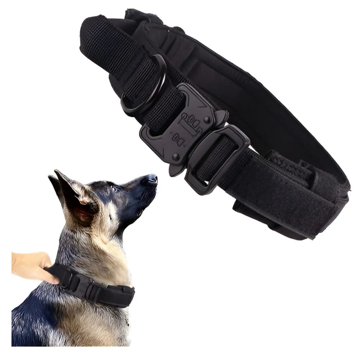 GENERICO - Collar par Perro Táctica Talla XL Negro