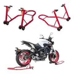 GENERICO - Caballete Elevador Para Moto Trasero Y Delantero