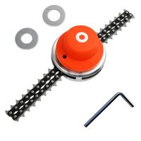 Cabezal Trimmer Con Cadena Acero Para Desbrozadora