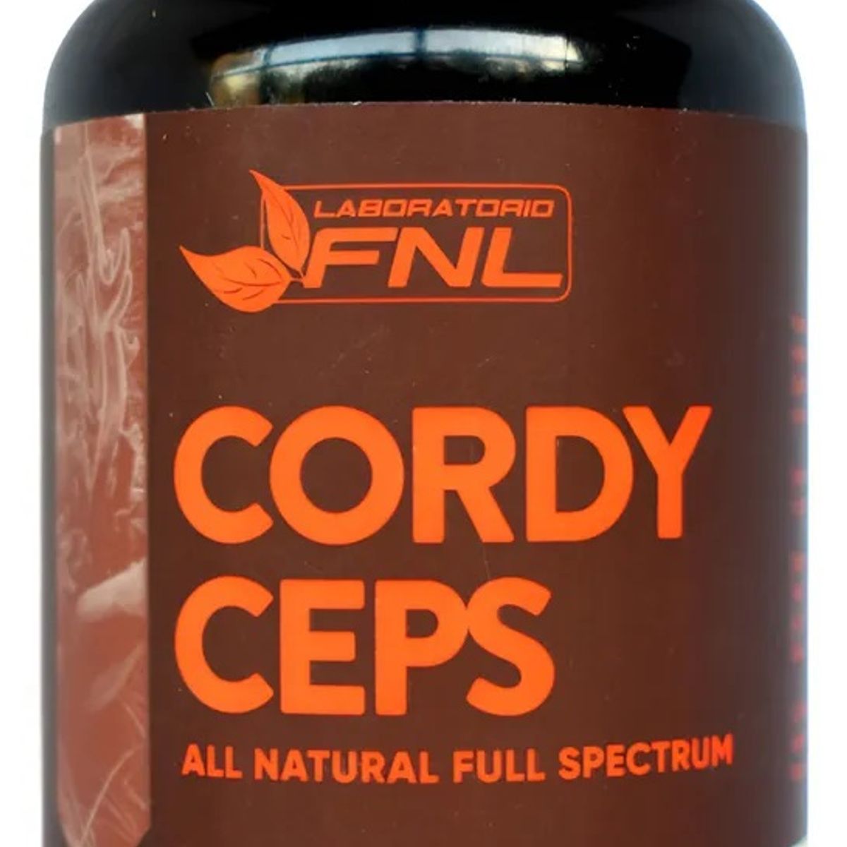 FNL - Cordyceps Mushroom Fnl 1 Frasco 60 Caps. Energia Resistencia