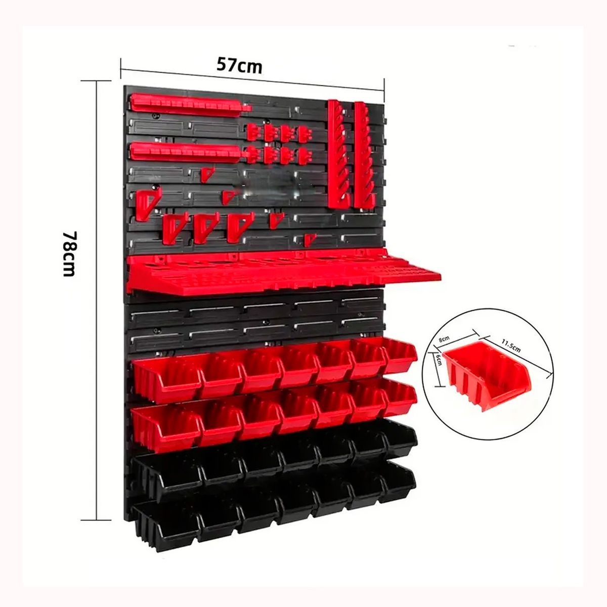 GENERICO - Tablero organizador de herramientas de pared