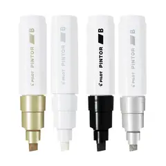 PILOT - Set 4 Marcadores Pintor Multisuperficie Punta Biselada Glam
