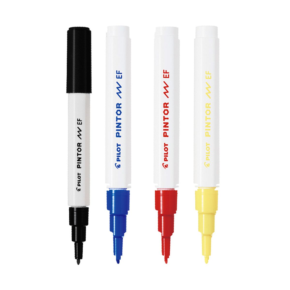 PILOT - Set 4 Marcadores Pintor Multisuperficie Pta Extra Fina  Clásicos Pilot