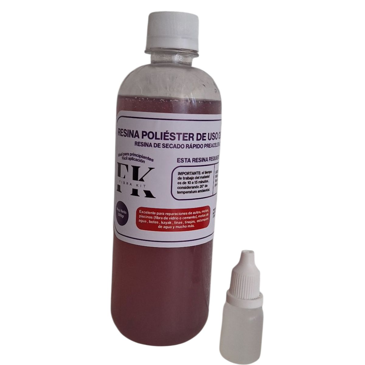 GENERICO - Resina poliéster de secado rápido Medio kg