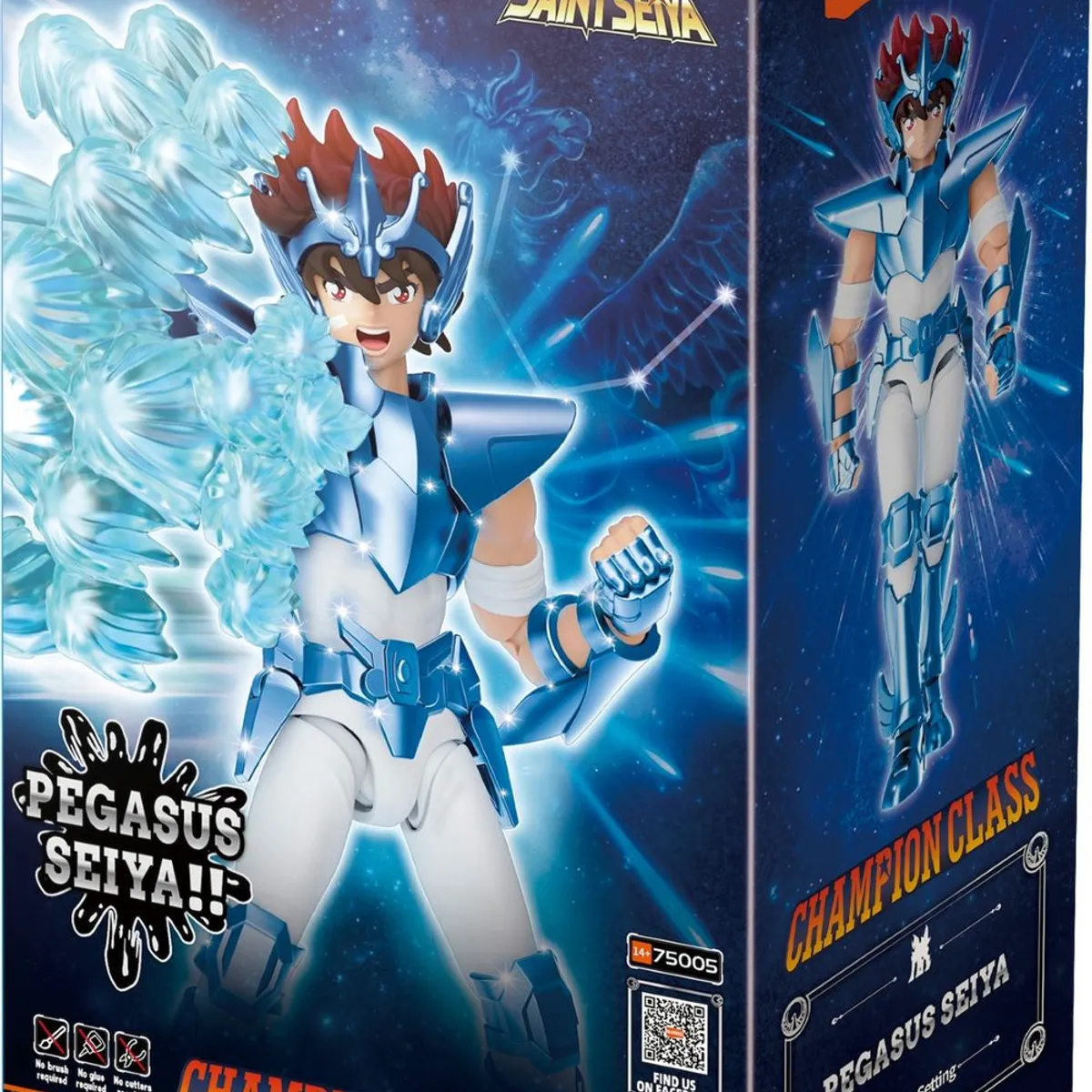 BLOKEES - Figura Pegasus Seiya Champion Class Caballeros Del Zodiaco