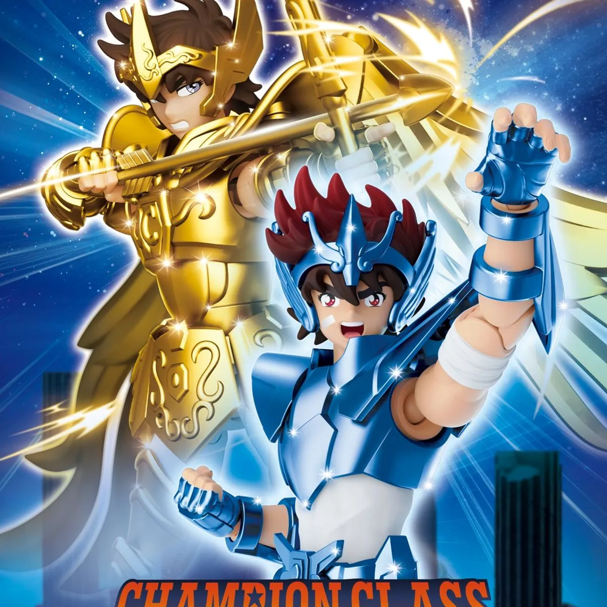 BLOKEES - Figura Pegasus Seiya Champion Class Caballeros Del Zodiaco