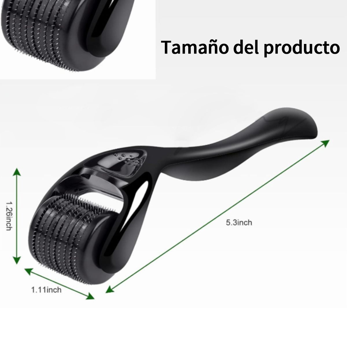 ATURE - Dermo Roller Rodillo Dermatológico Crecimiento Barba Cabello