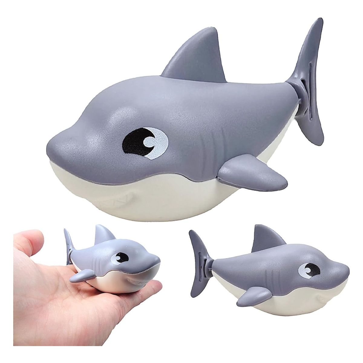 GENERICO - Juguete de Baño Tiburón Nadador a Cuerda para Bebé