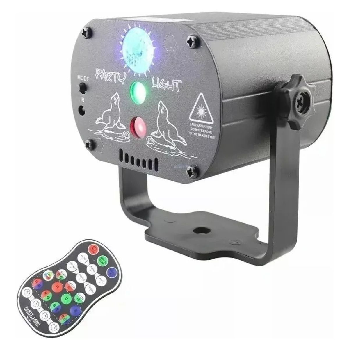 U BUY - Láser Proyector Luz Disco Led Rgb Fiestas 60 Patrones