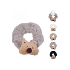 GENERICO - Kit de 2 Scrunchies de Cabello Capibara Pinches Kawaii