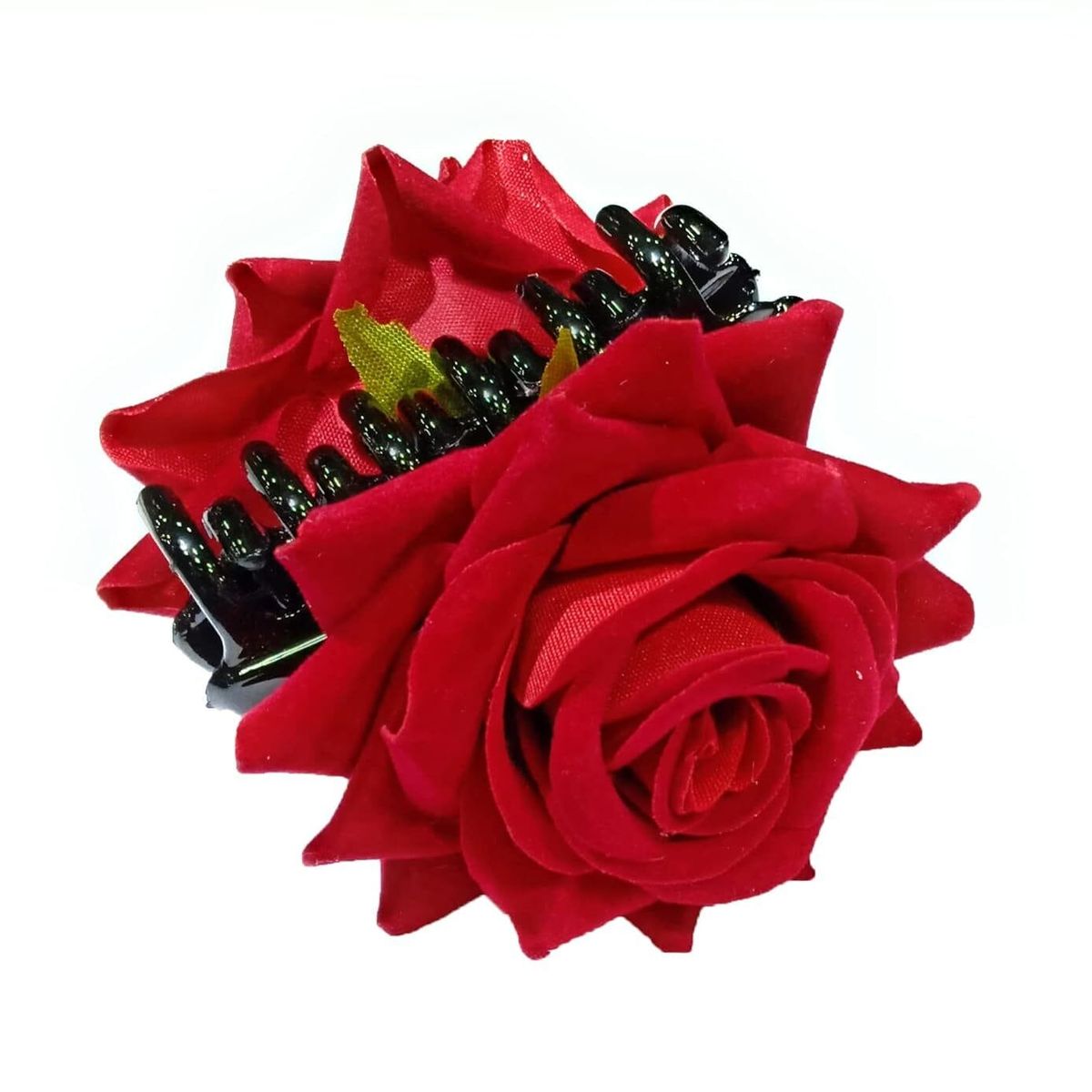 GENERICO - Pinza  Tiburón de Cabello de Rosa Roja