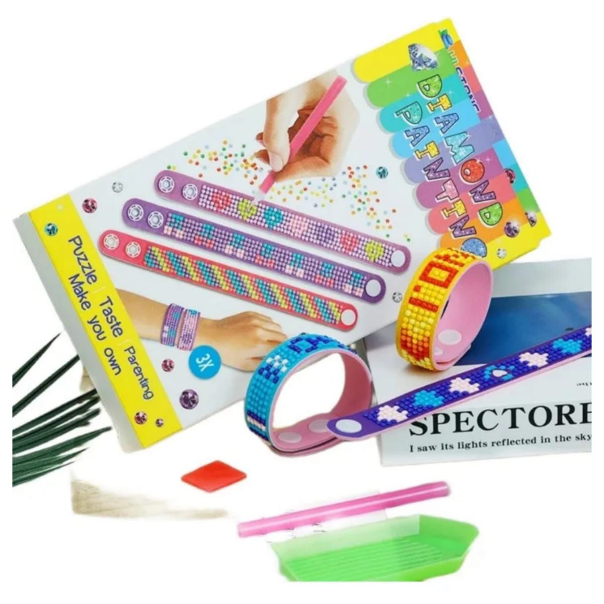 GENERICO - Kit De Arte Diamantes Para Pulseras