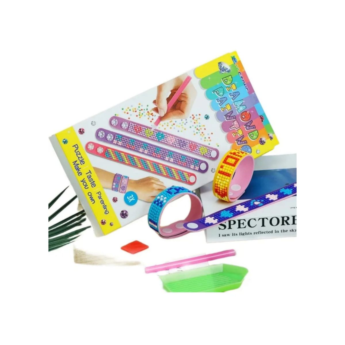GENERICO - Kit De Arte Diamantes Para Pulseras