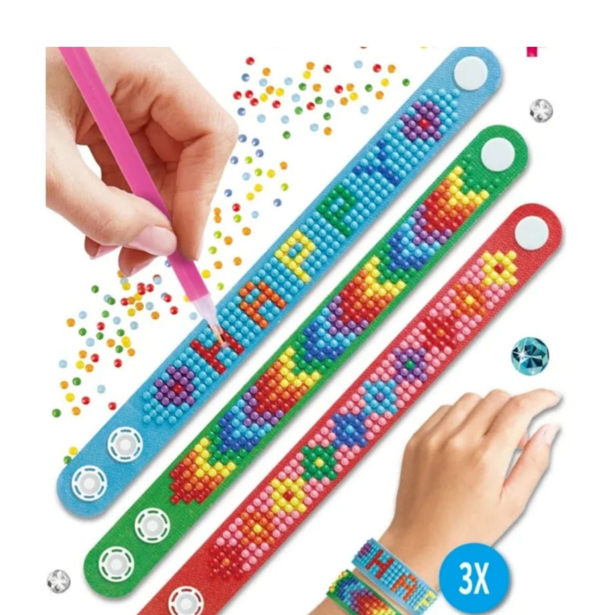 GENERICO - Kit De Arte Diamantes Para Pulseras