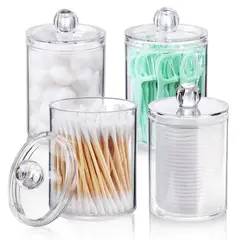 ATURE - Juego De Almacenamiento De Cosméticos Acrílico 4 Piezas