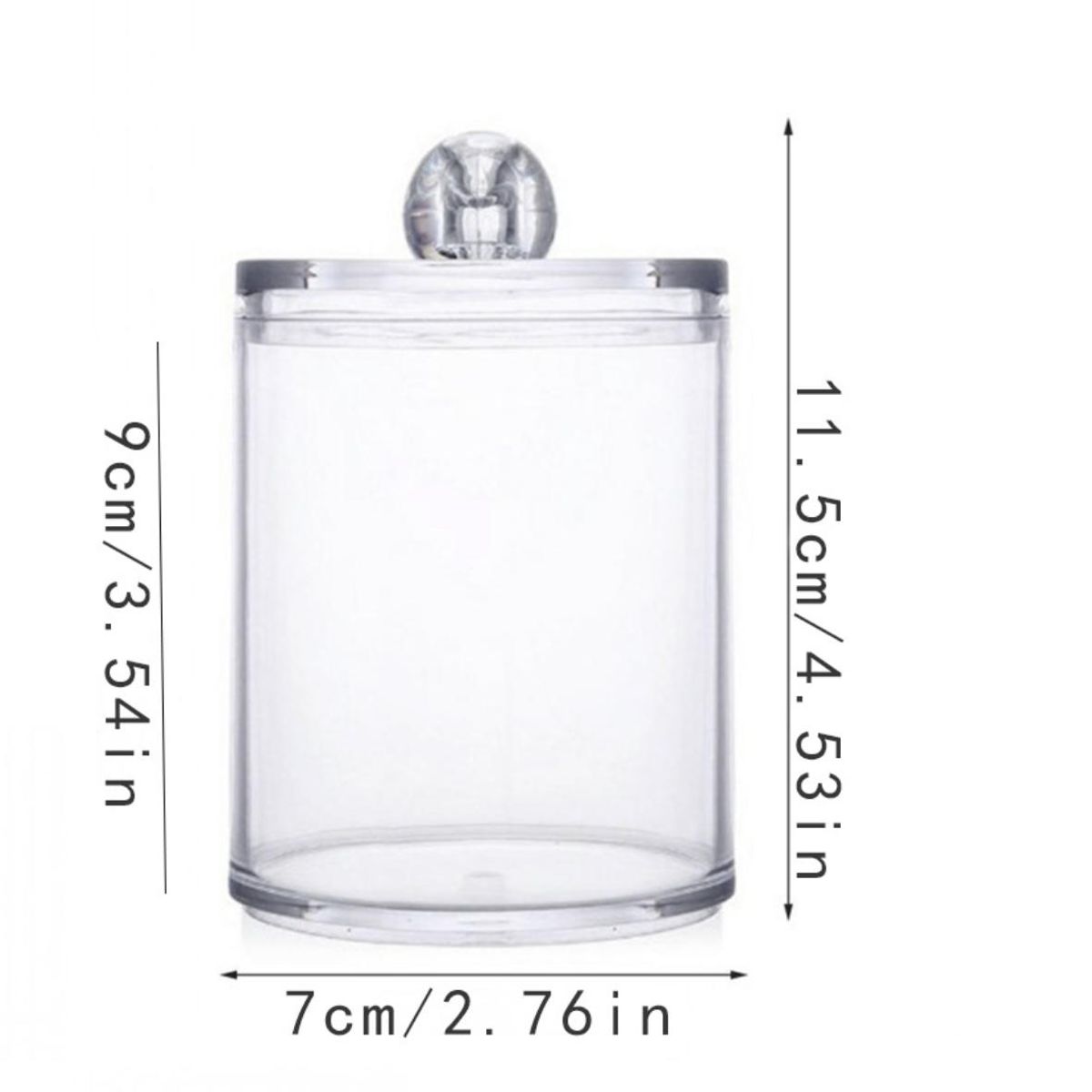 ATURE - Juego De Almacenamiento De Cosméticos Acrílico 4 Piezas