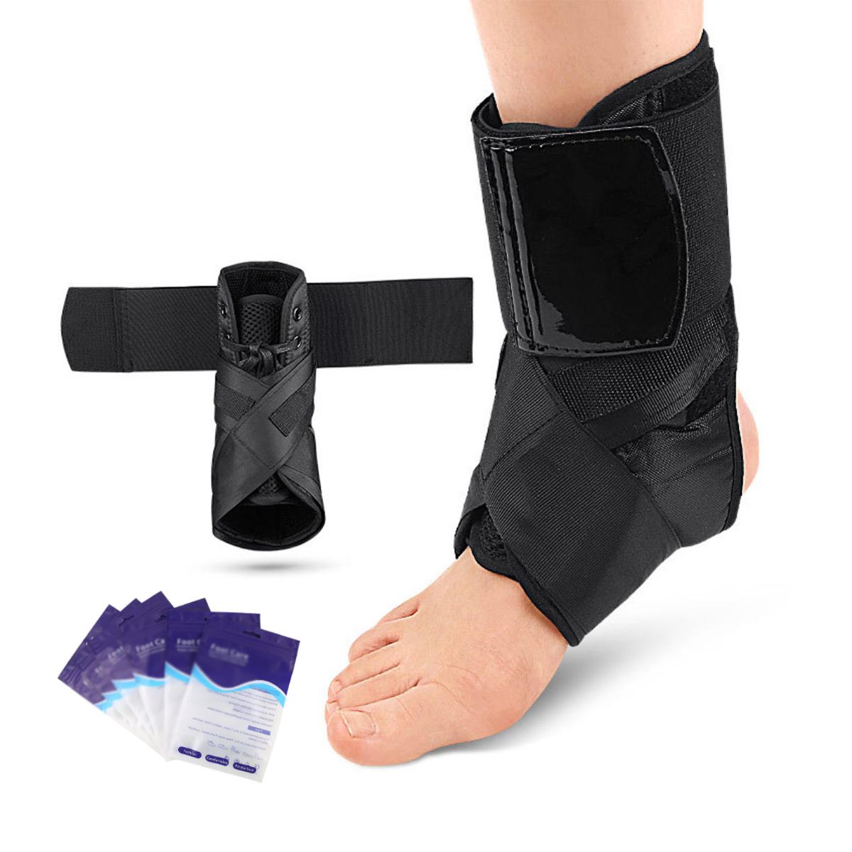 ATURE - Banda De Tobillo Ajustable Con Soporte Y Fijación S