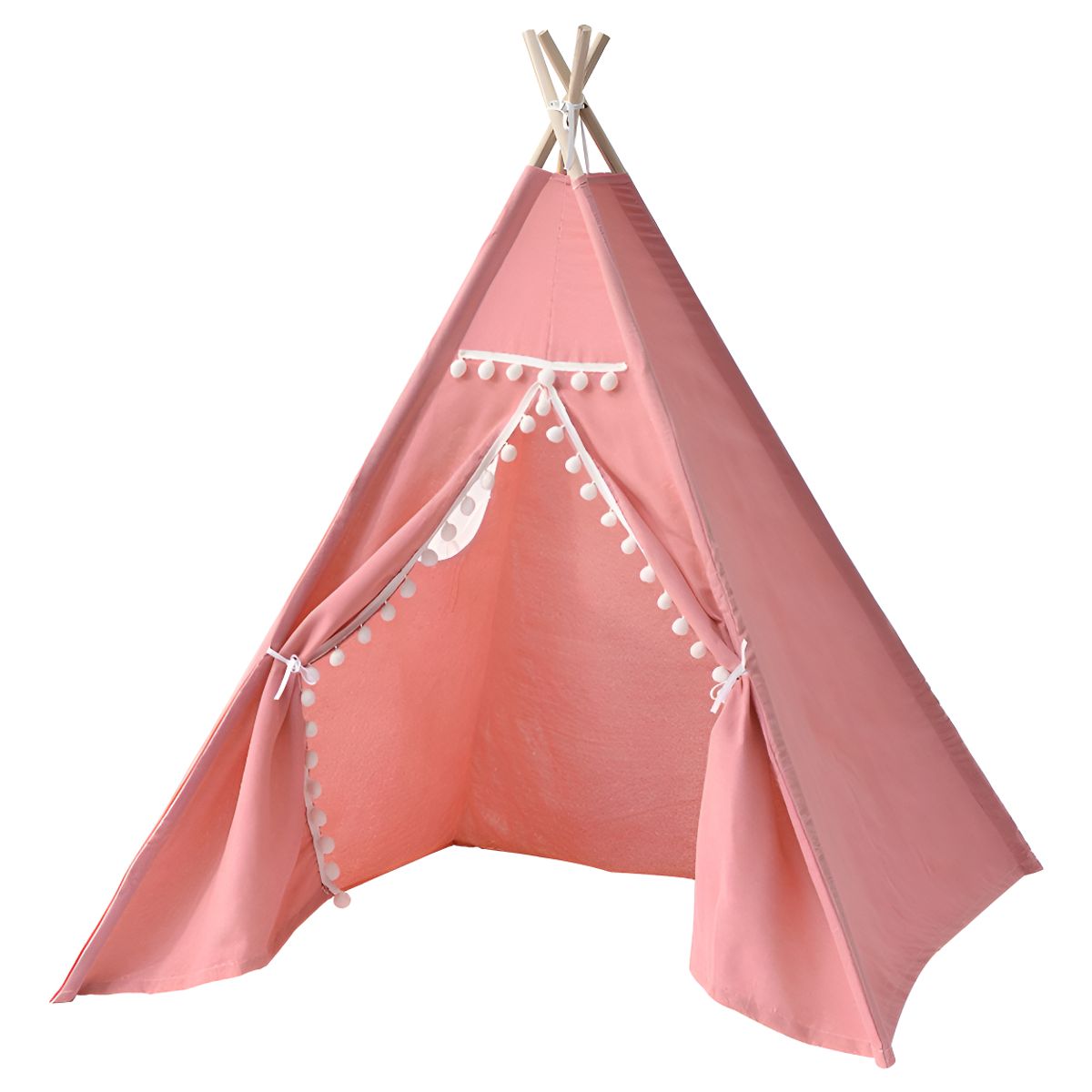U BUY - Carpa Tipi Pieza De Niños Para Decoraciones Y Juguetes Rosa