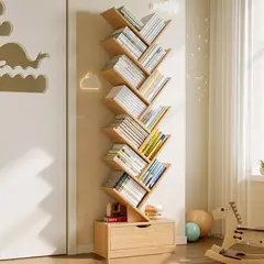 YOMYM - Biblioteca Librero De Arbol Organizador De Libros Alto 158×34×20cm