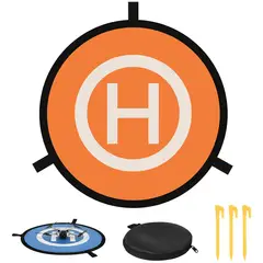 KINDA NICE - Landing Pad Helipuerto Pista De Aterrizaje 75 Cm Para Drones