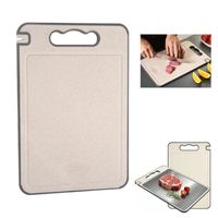 Tabla De Cortar Doble Cara Con Acero Inoxidable