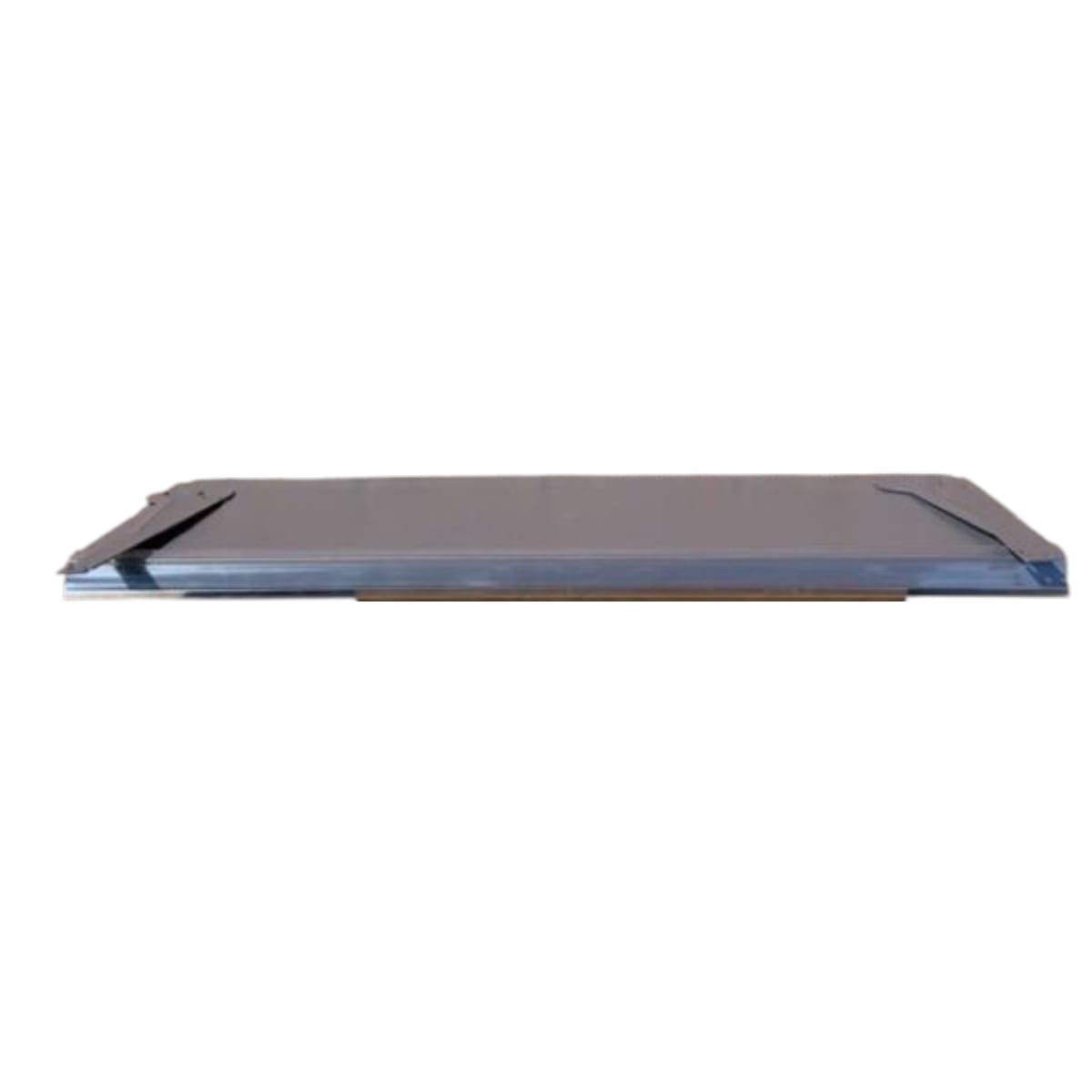 GENERICO - Placa Bandeja Gris Metalica para Estantería 90x40 cm